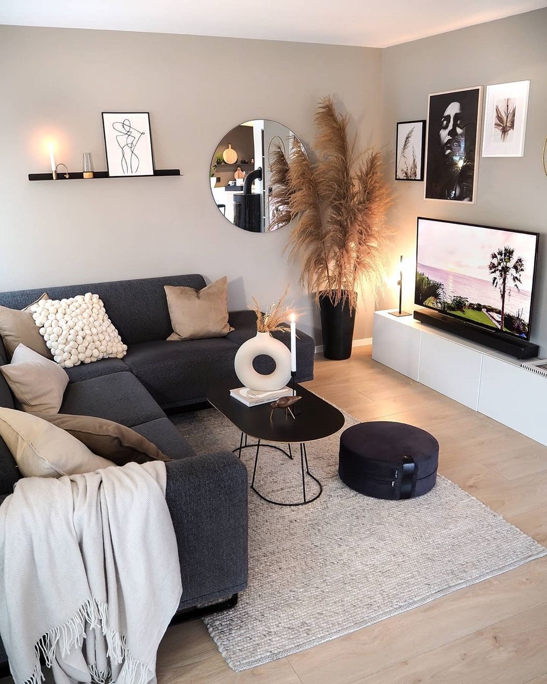 Pampas Grass for Cozy Corner Height