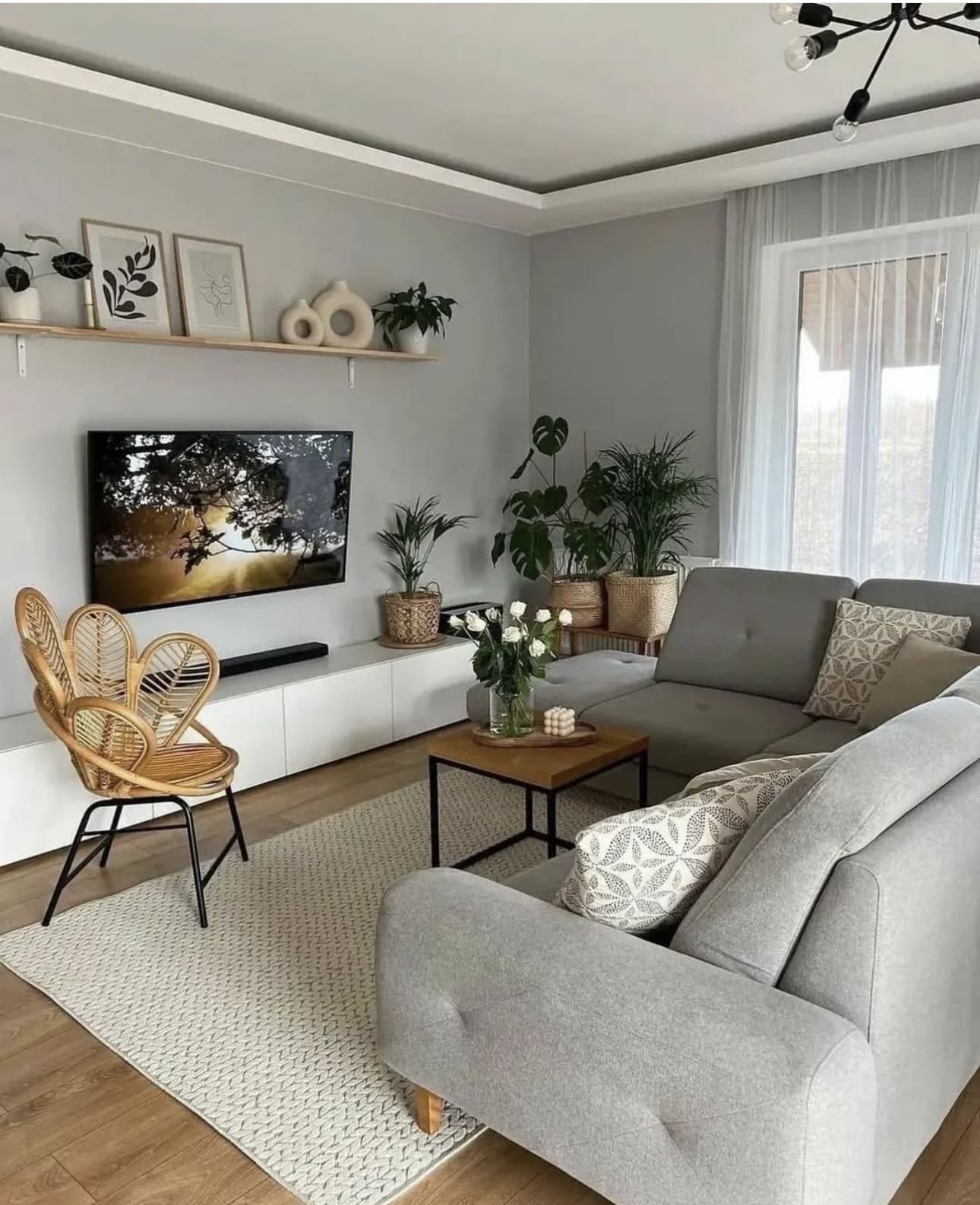 Incorporate a Playful, Sculptural Accent with a Rattan Chair
