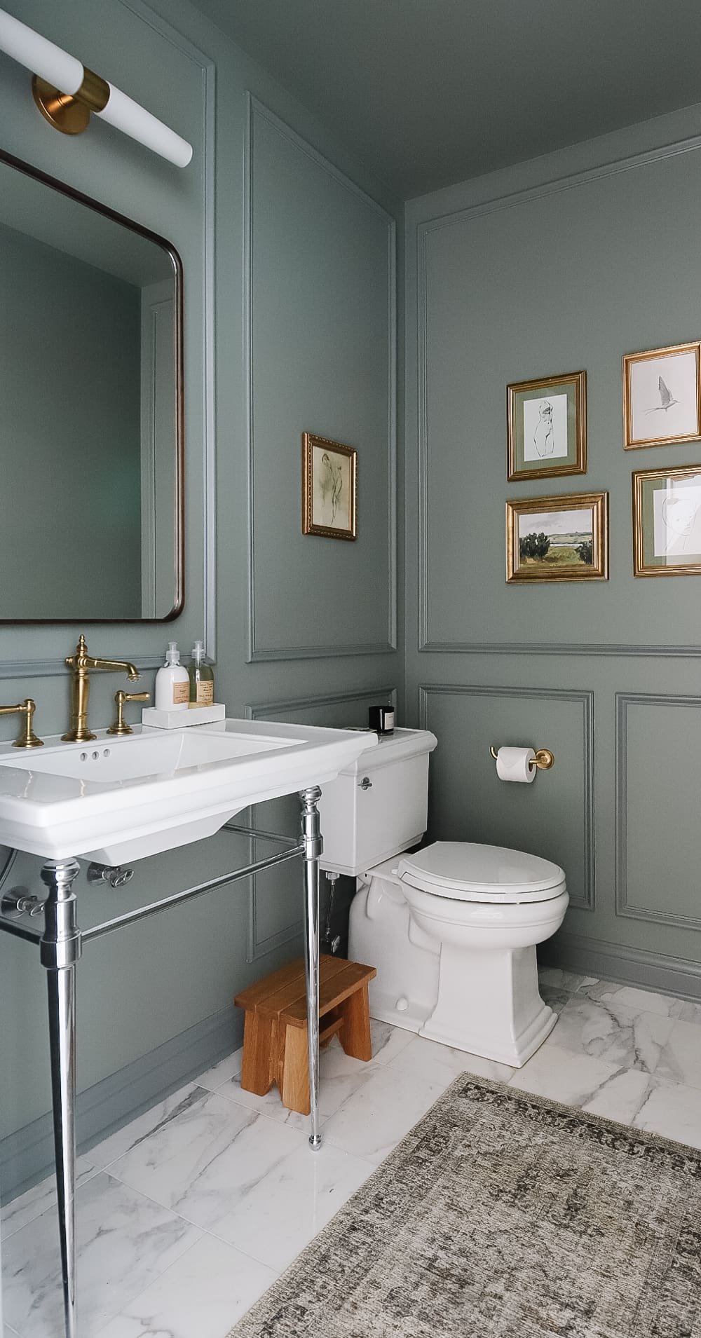 Curate a Gallery Wall Above the Toilet