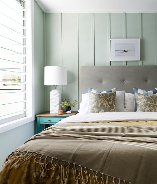 Design a Serene Backdrop with Vertical Wall Paneling