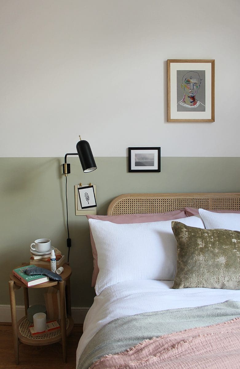 Introduce Natural Texture with a Rattan Headboard
