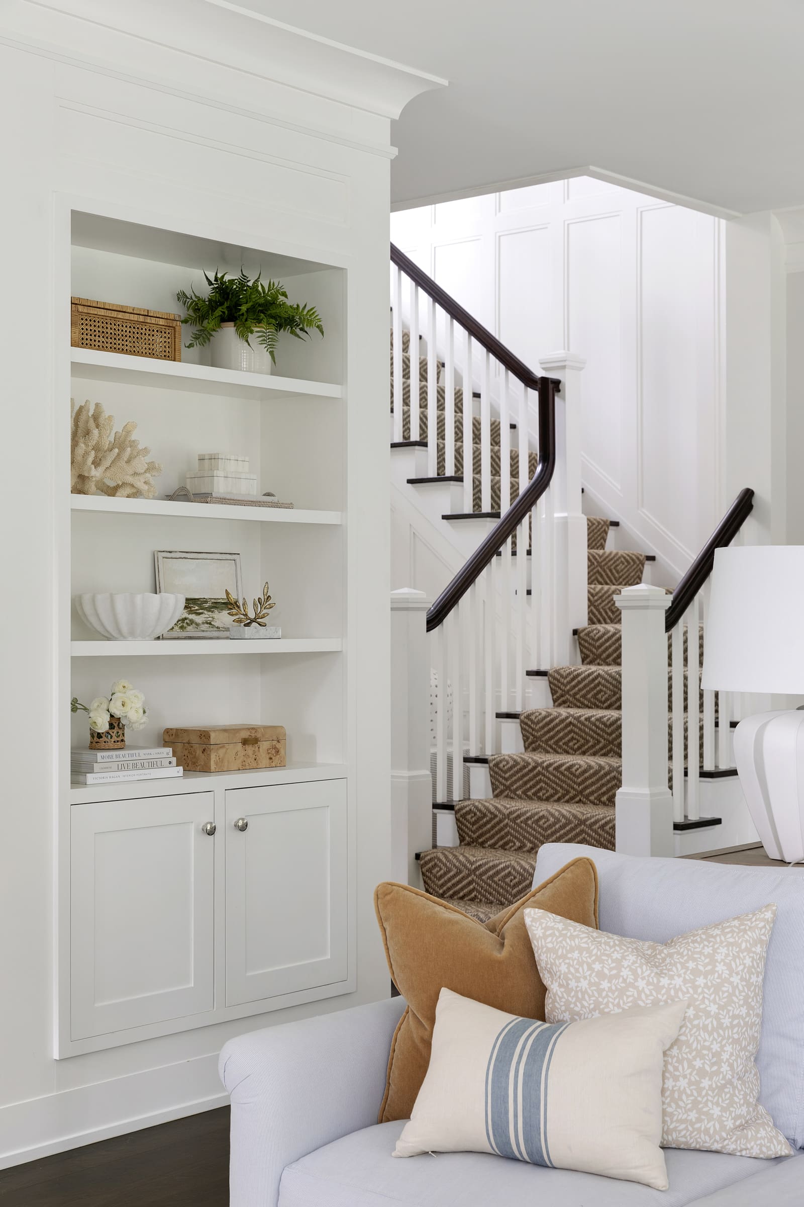 Coastal Charm with Woven Textures