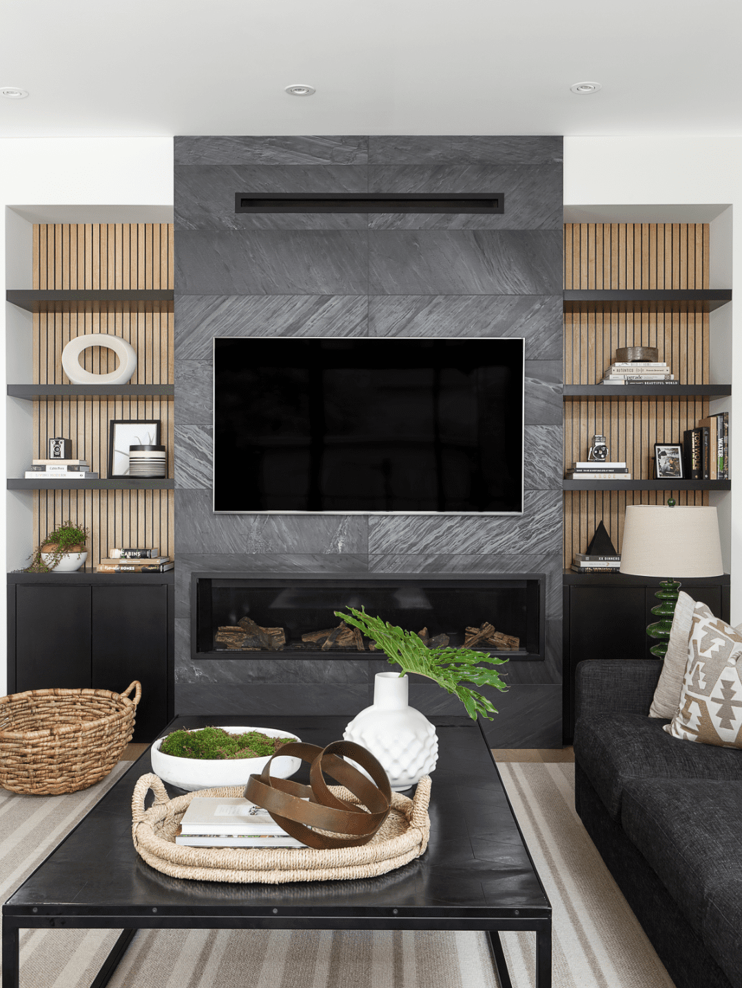 Wood Slat Backdrops Add Natural Dimension