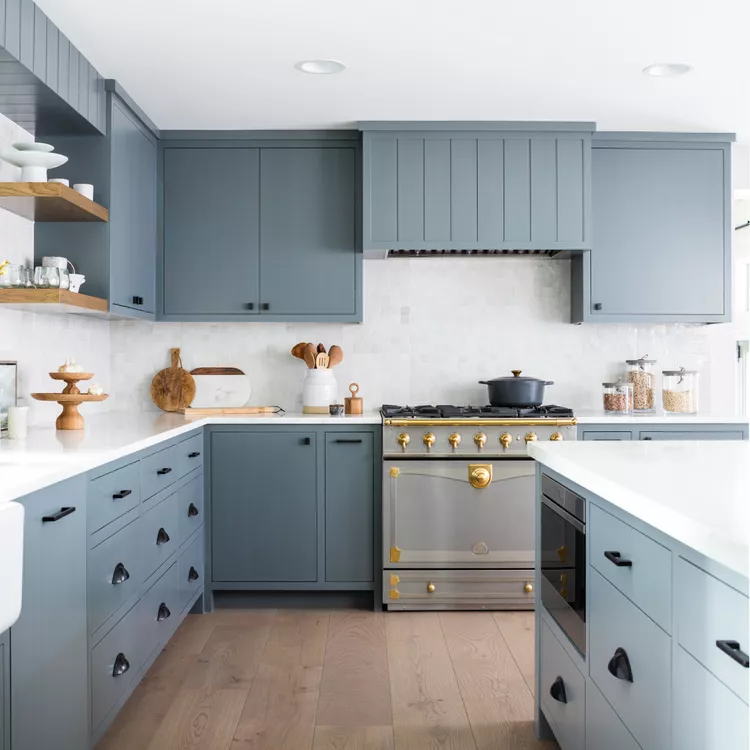 Unified Design: Paneled Range Hood Mimics Cabinetry