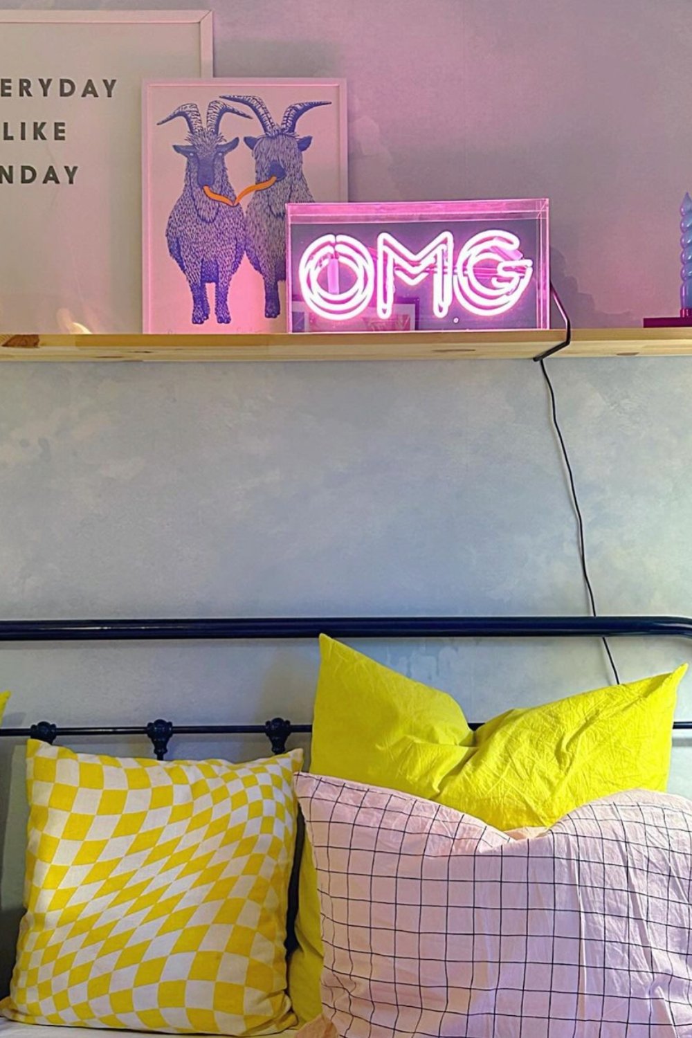 over the bed signs